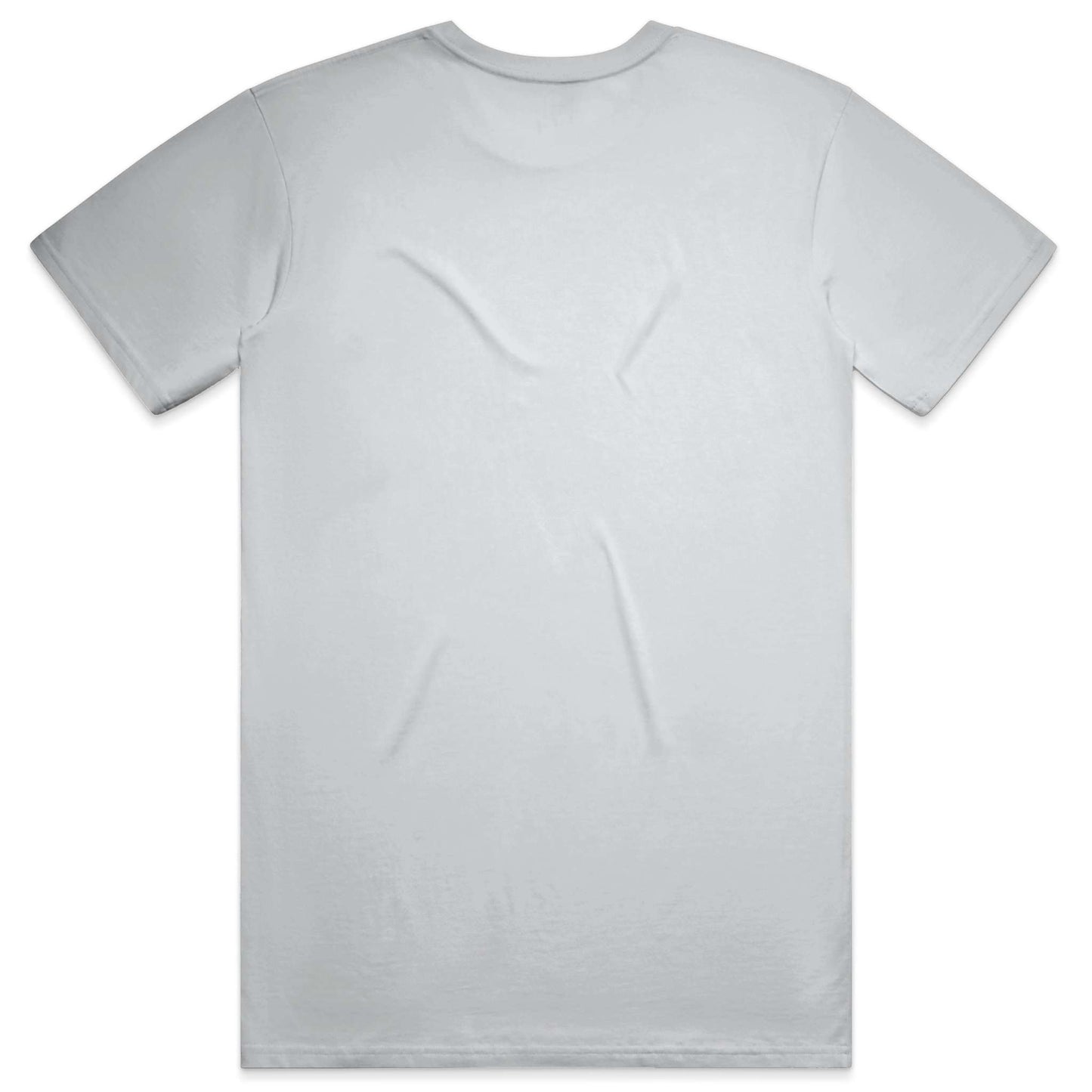 Plain gray t-shirt on a white background