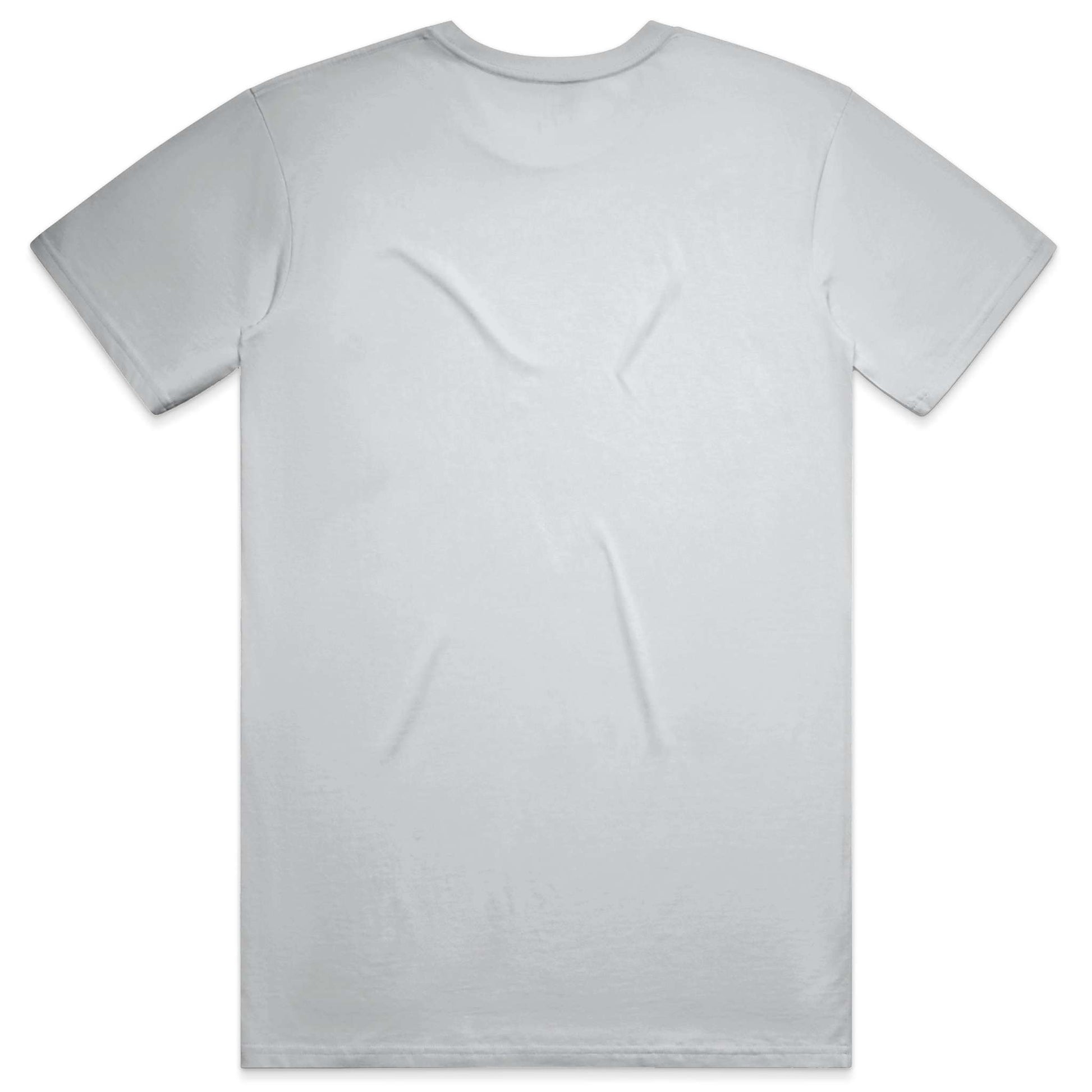 Plain gray t-shirt on a white background